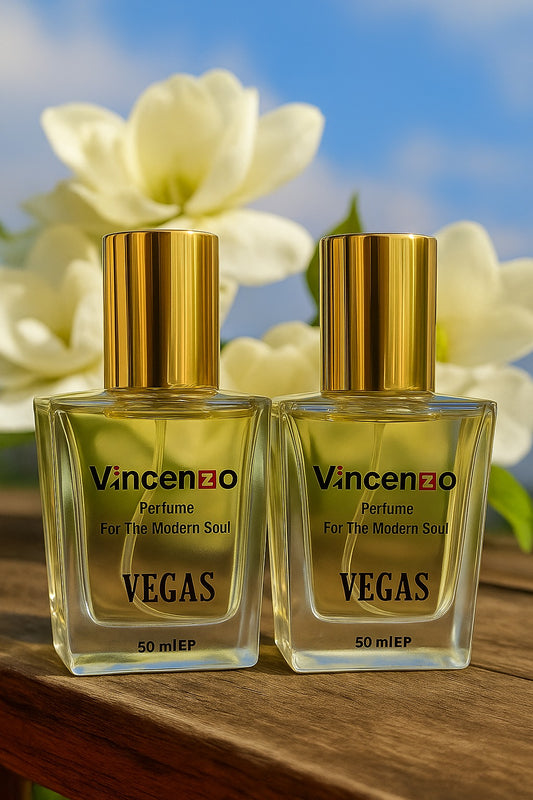 Bundle of 2 | Vincenzo Vegas Parfume | 50 ml Each | Bold & Long-Lasting Men's Perfume