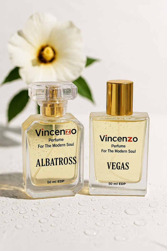Bundle of 2 | Vincenzo Albatross Perfume Bundle (50ml) – Long-Lasting Parfume for Men